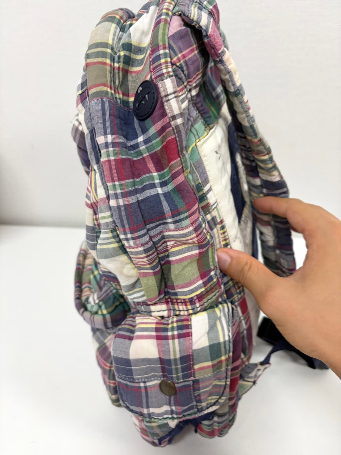 폴로 패치워크 백팩 상품이미지6