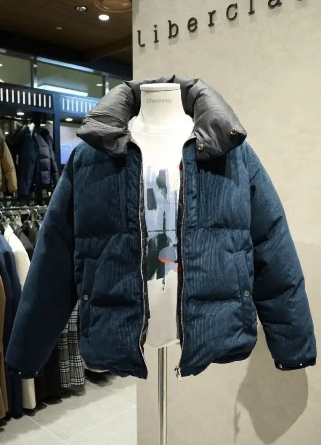 리버클래시 코듀로이 리버시블 구스다운패딩_100 상품이미지1