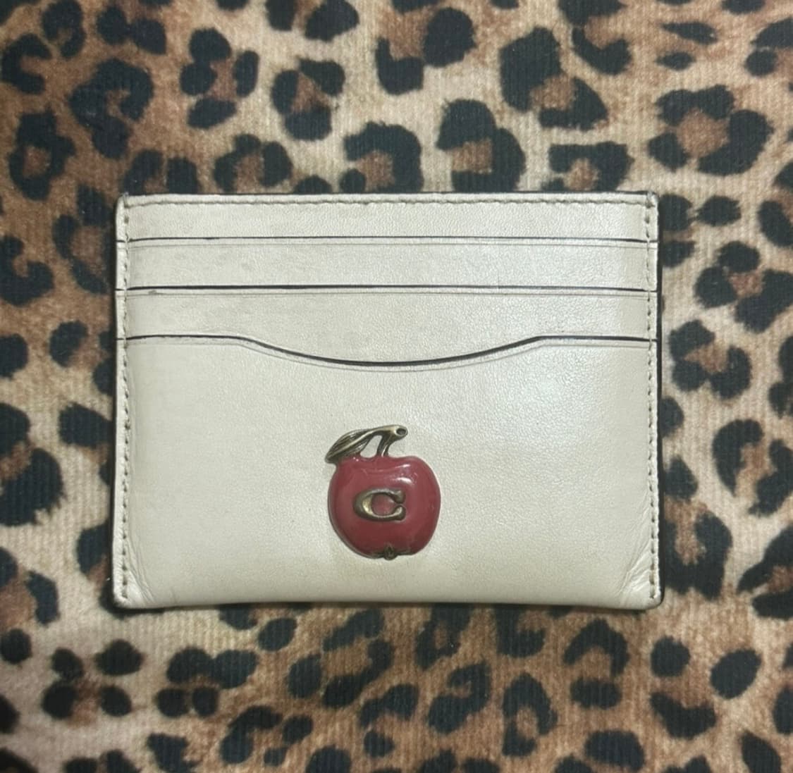Coach 코치 카드지갑 사과에디션 상품이미지1