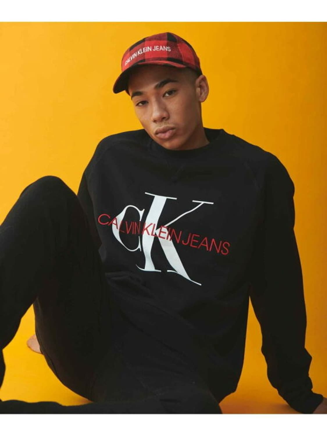 캘빈클라인 모노그램 맨투맨 스웨트셔츠 크루넥 상품이미지4