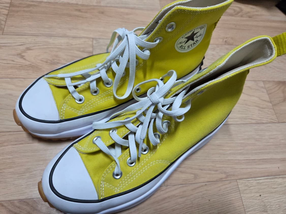 컨버스 런스타 하이크 비터레몬 260 팝니다 상품이미지1