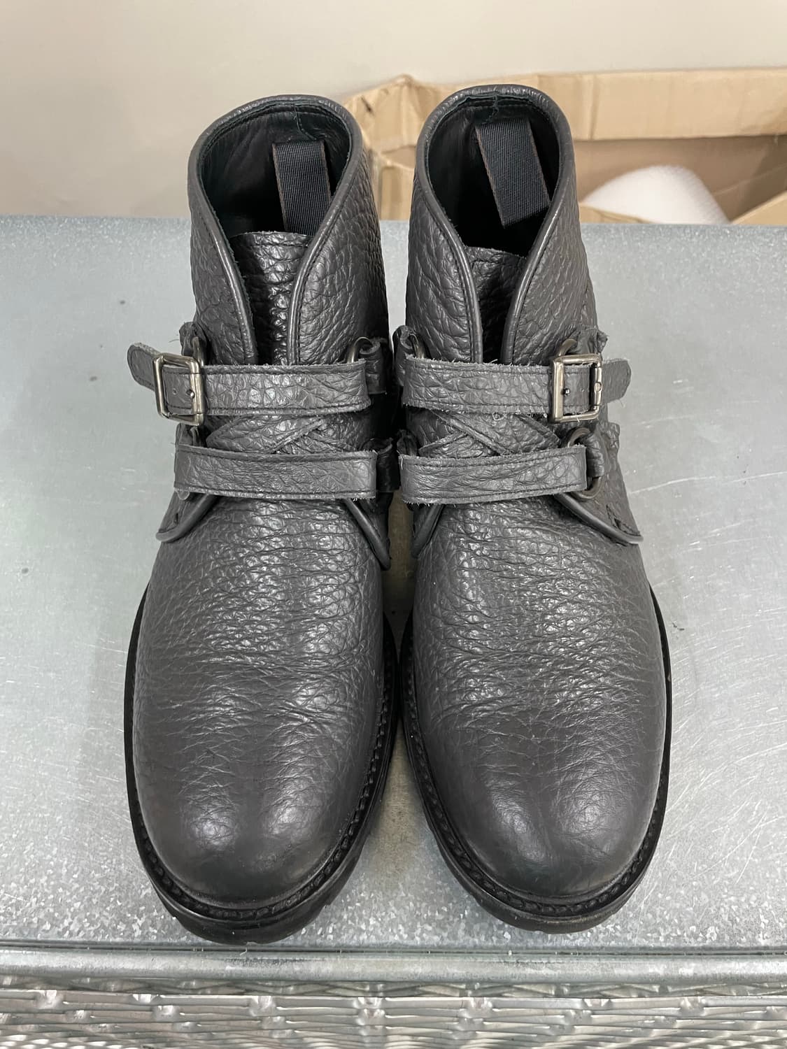 엠포리오 아르마니 레더 부츠 6.5 상품이미지5