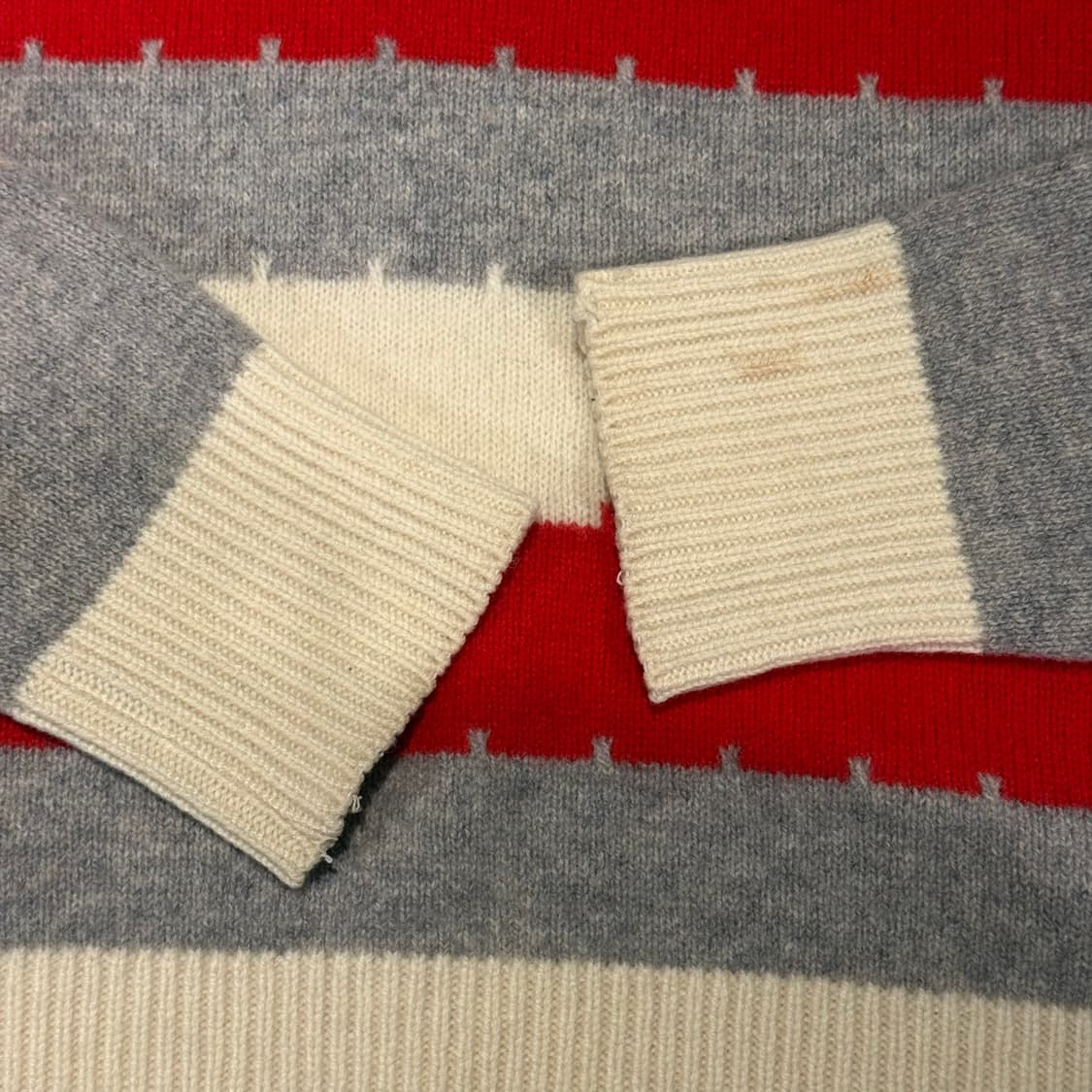 메종키츠네 스트라이프 니트 상품이미지4