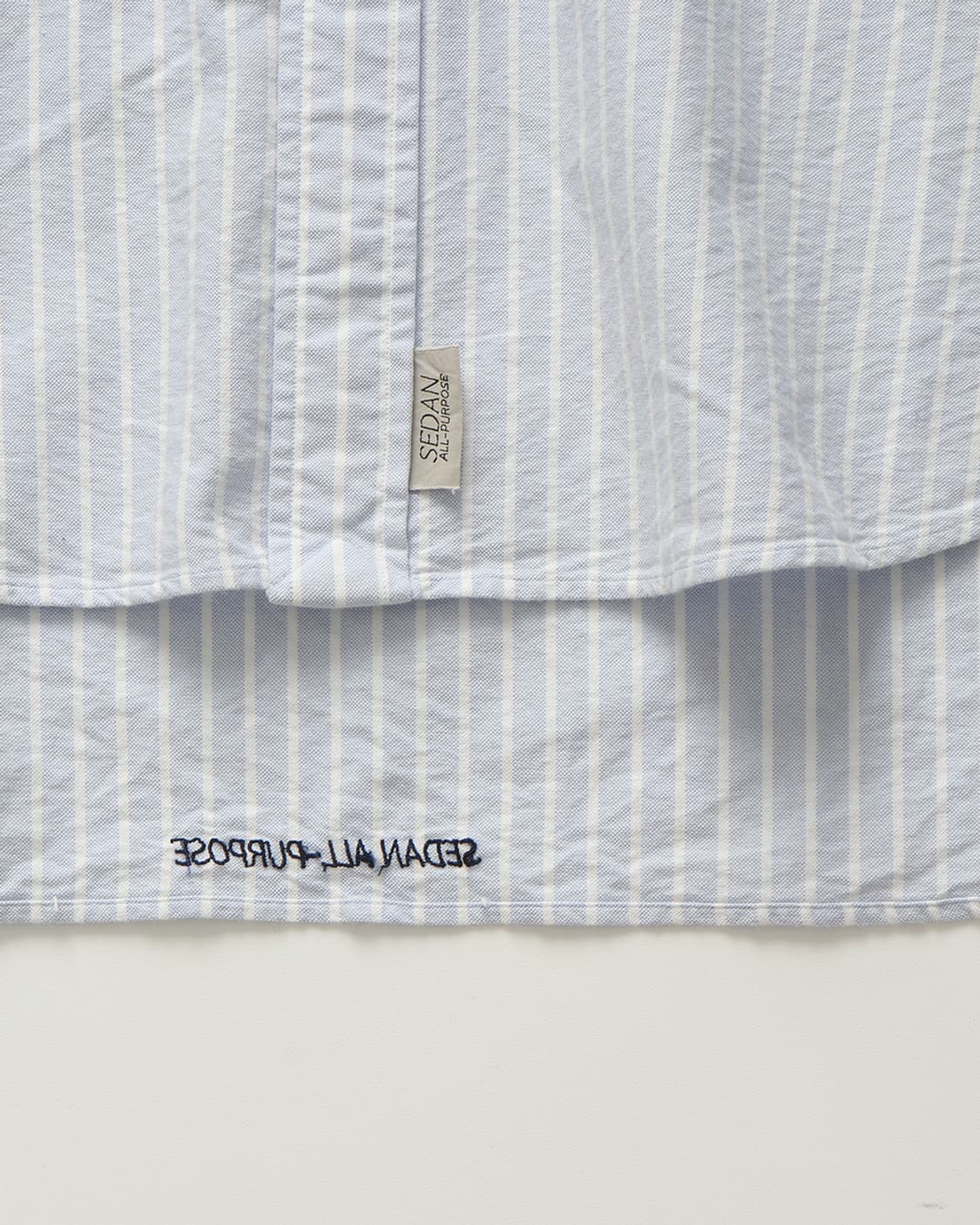 SEDAN ALL-PURPOSE Oxford Stripe BD Shirt 상품이미지5