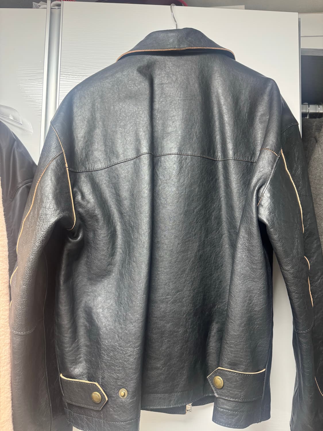 Urbanic30 버팔로 가죽 자켓 상품이미지3