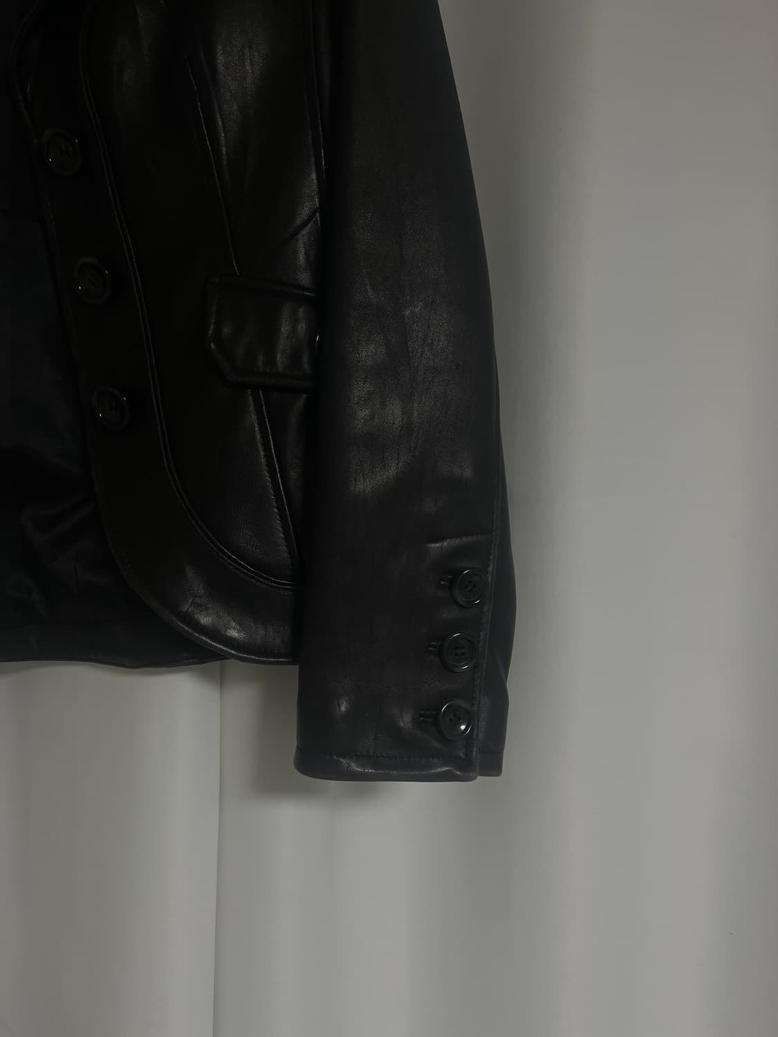 디테일 느좋.. 고퀄 램스레더 100% 자켓 펠레스튜디오 상품이미지6