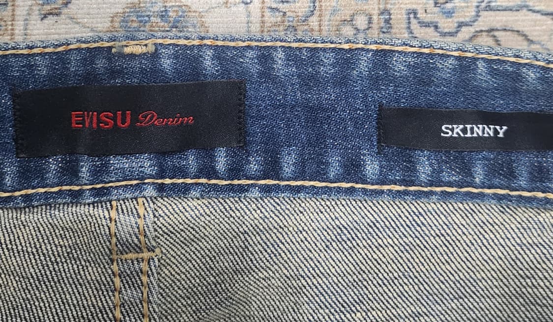 EVISU 에비수 스키니 데님진 28사이즈 (27-29) 상품이미지5