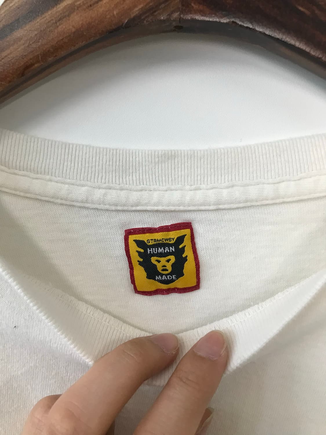 휴먼메이드 그래픽 화이트 반팔 티셔츠 상품이미지8