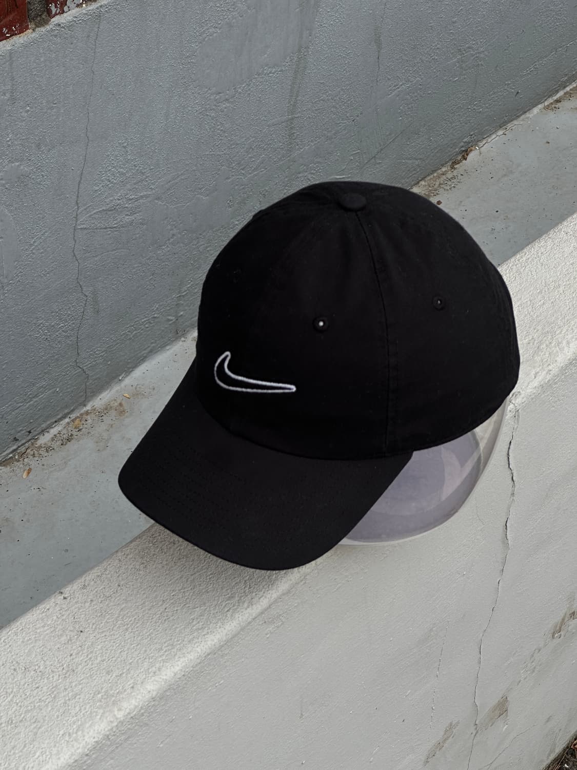 [F] 나이키 로고 블랙 볼캡 모자 상품이미지2