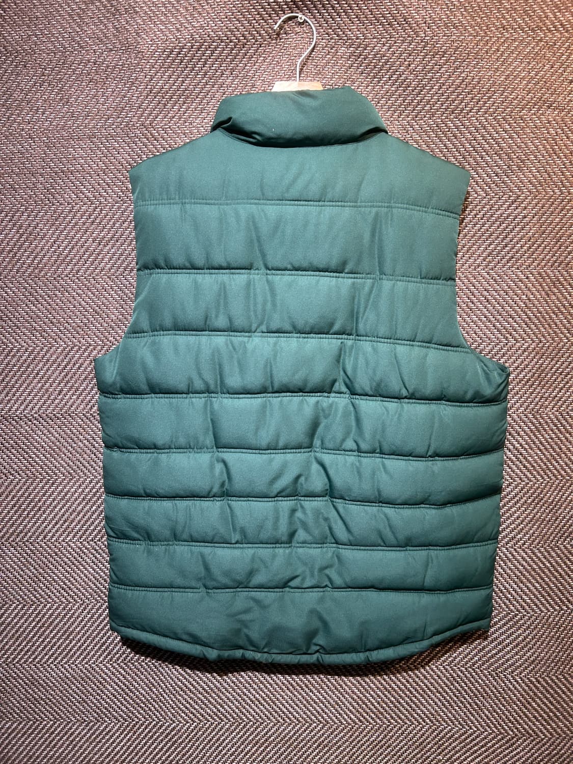 90s올드갭 패딩 베스트 빈티지그린 상품이미지7