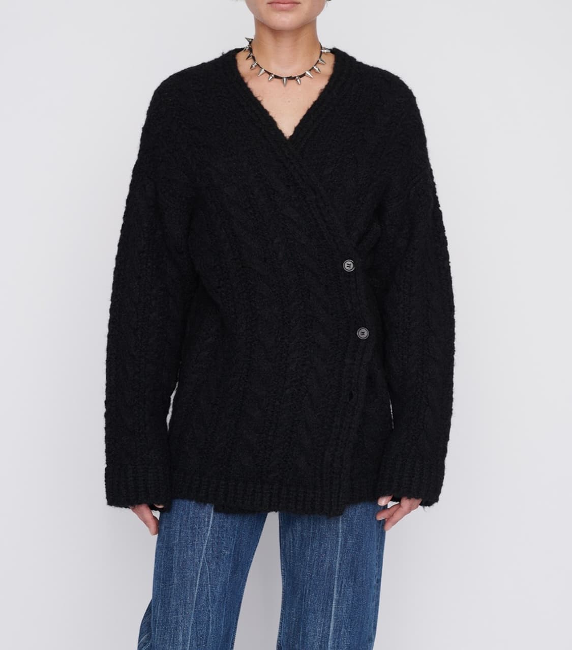 아워레가시 미드라인 가디건 2way 36사이즈 상품이미지1