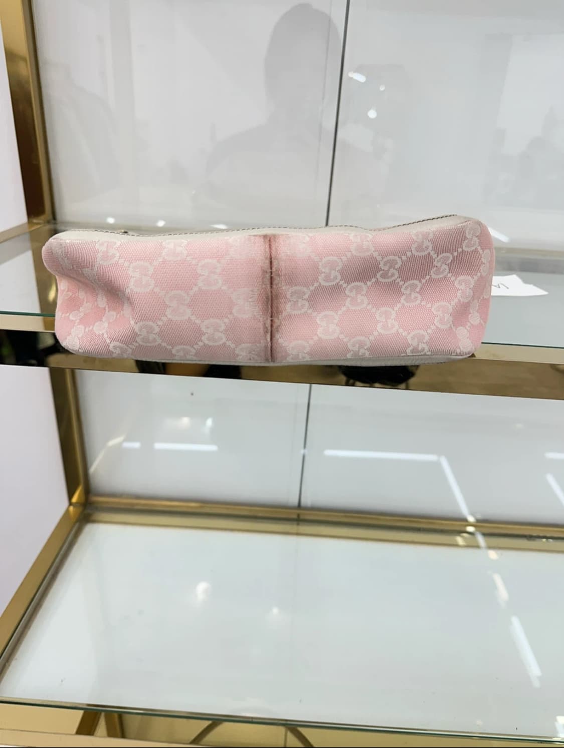 구찌 GG 캔버스 핑크 숄더백 상품이미지3