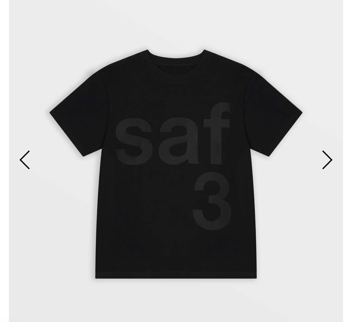 사파리스팟 베이직 티 Basic Safari T-Shirt (Black) 상품이미지1