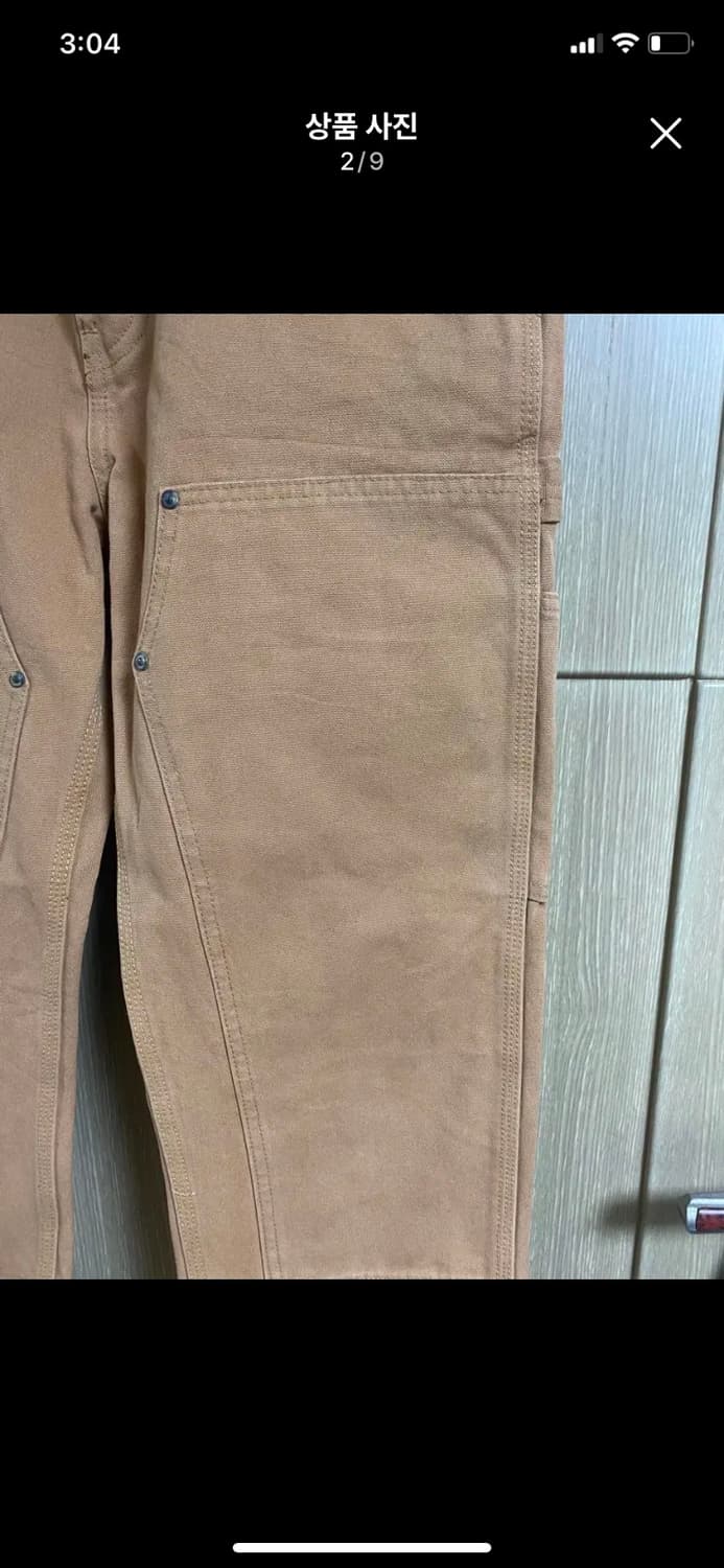 [CARHARTT] 칼하트 더블니 34사이즈 레귤러핏 상품이미지2