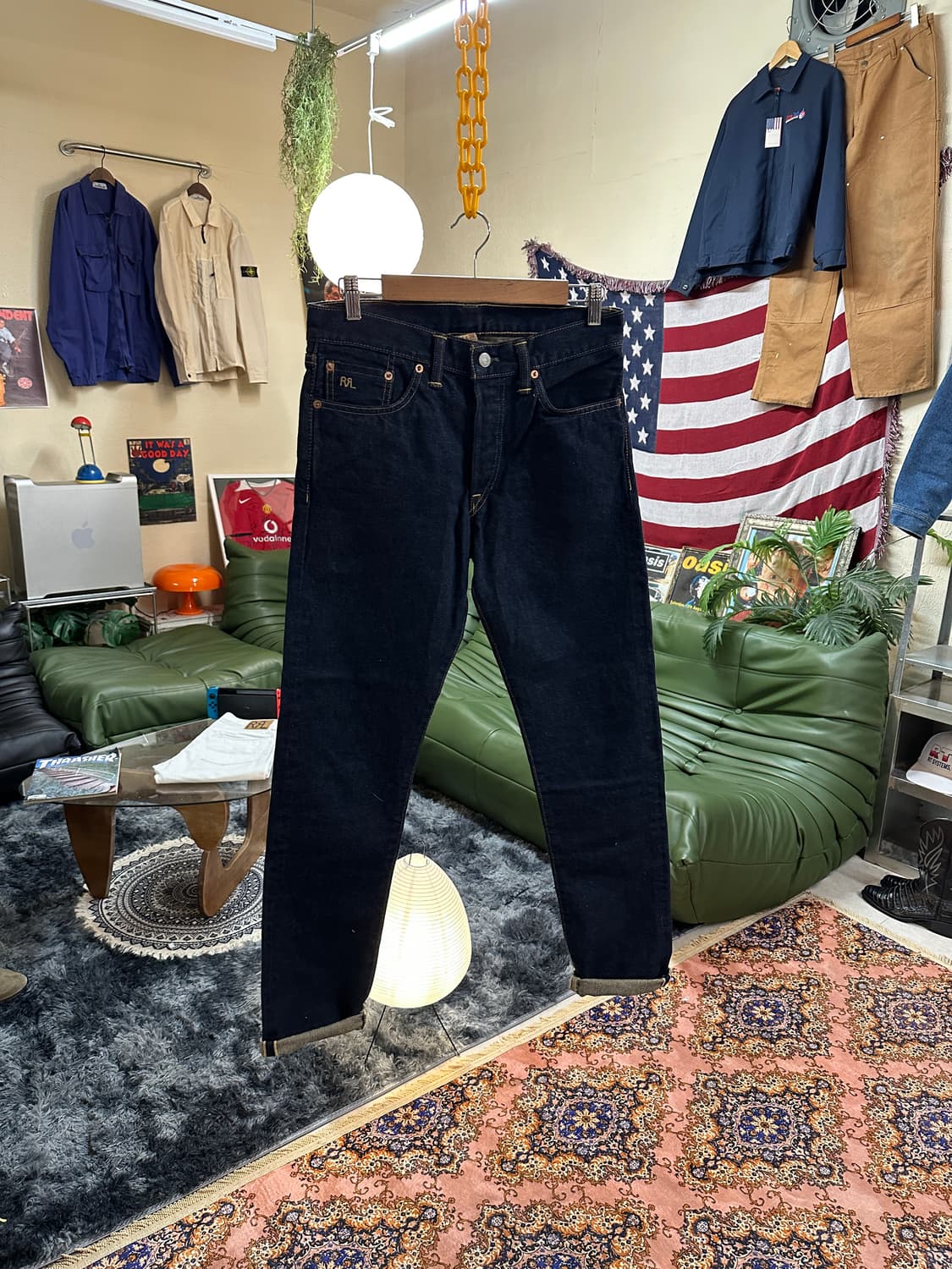 더블알엘 셀비지 데님 상품이미지1