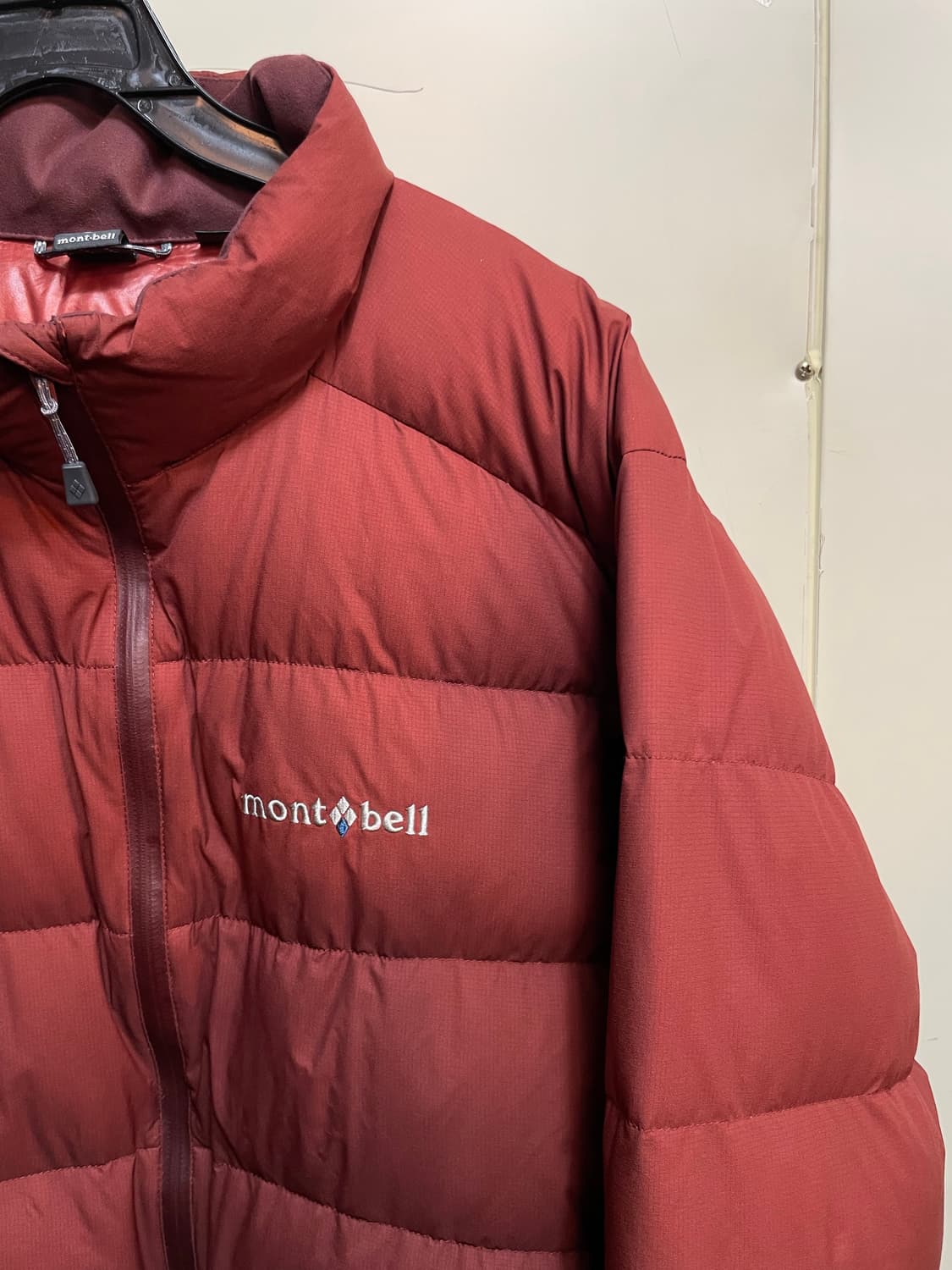 몽벨 퍼마프로스트 라이트 다운 자켓 버건디 L 상품이미지3