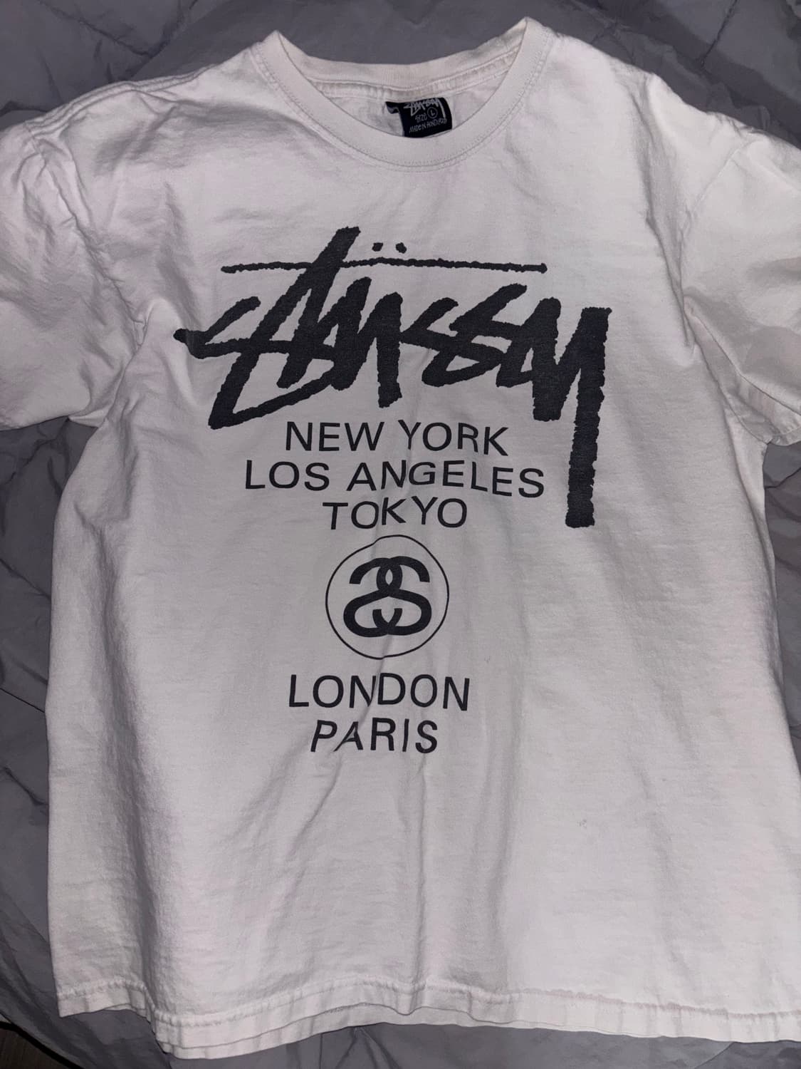 스투시 월드투어 반팔 정품 상품이미지1