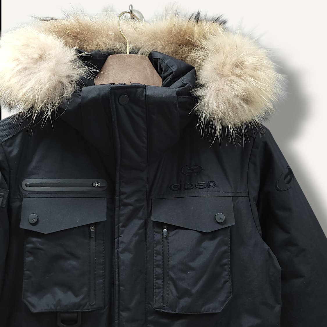 [S] 아이더 블랙 700 바라카 알파 덕 다운 패딩 상품이미지5