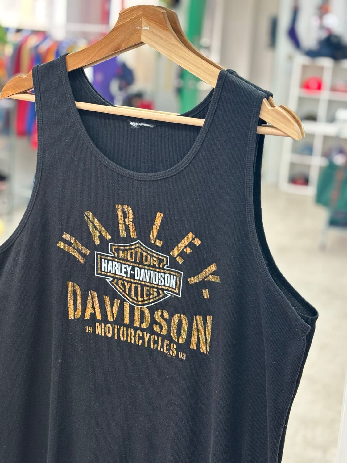 Vintage Harley Davidson Sleeveless 상품이미지2