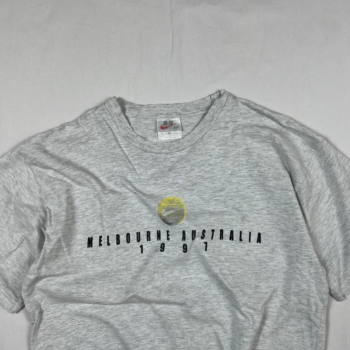 90’s 나이키 nike andre agassi 프린트 반팔티 상품이미지2