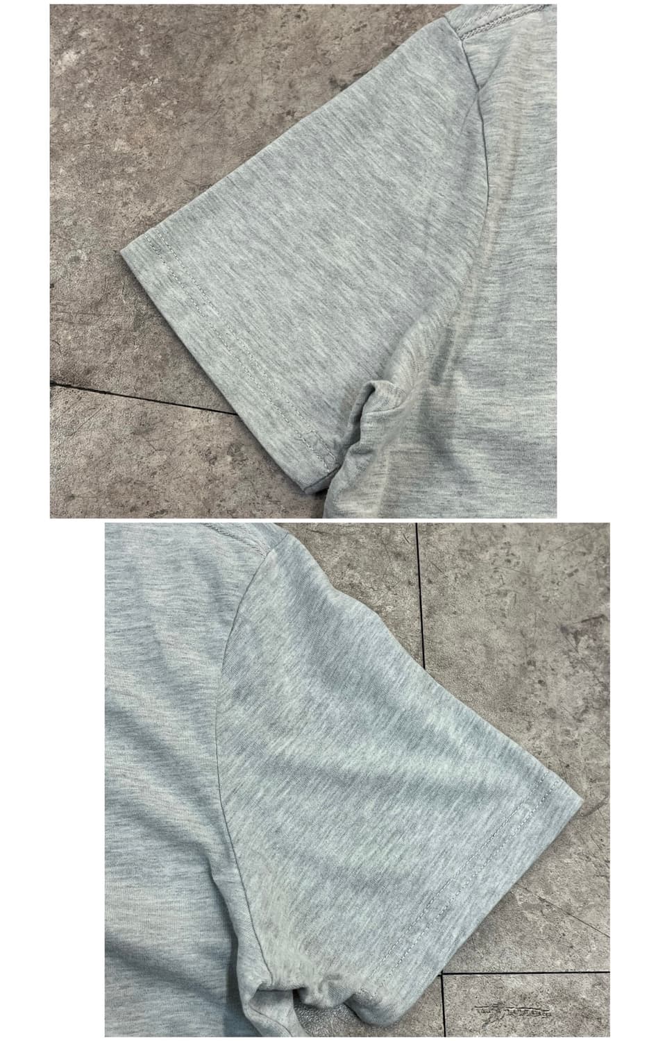 아베크롬비 반팔티 그레이 XL #csz3408 상품이미지9