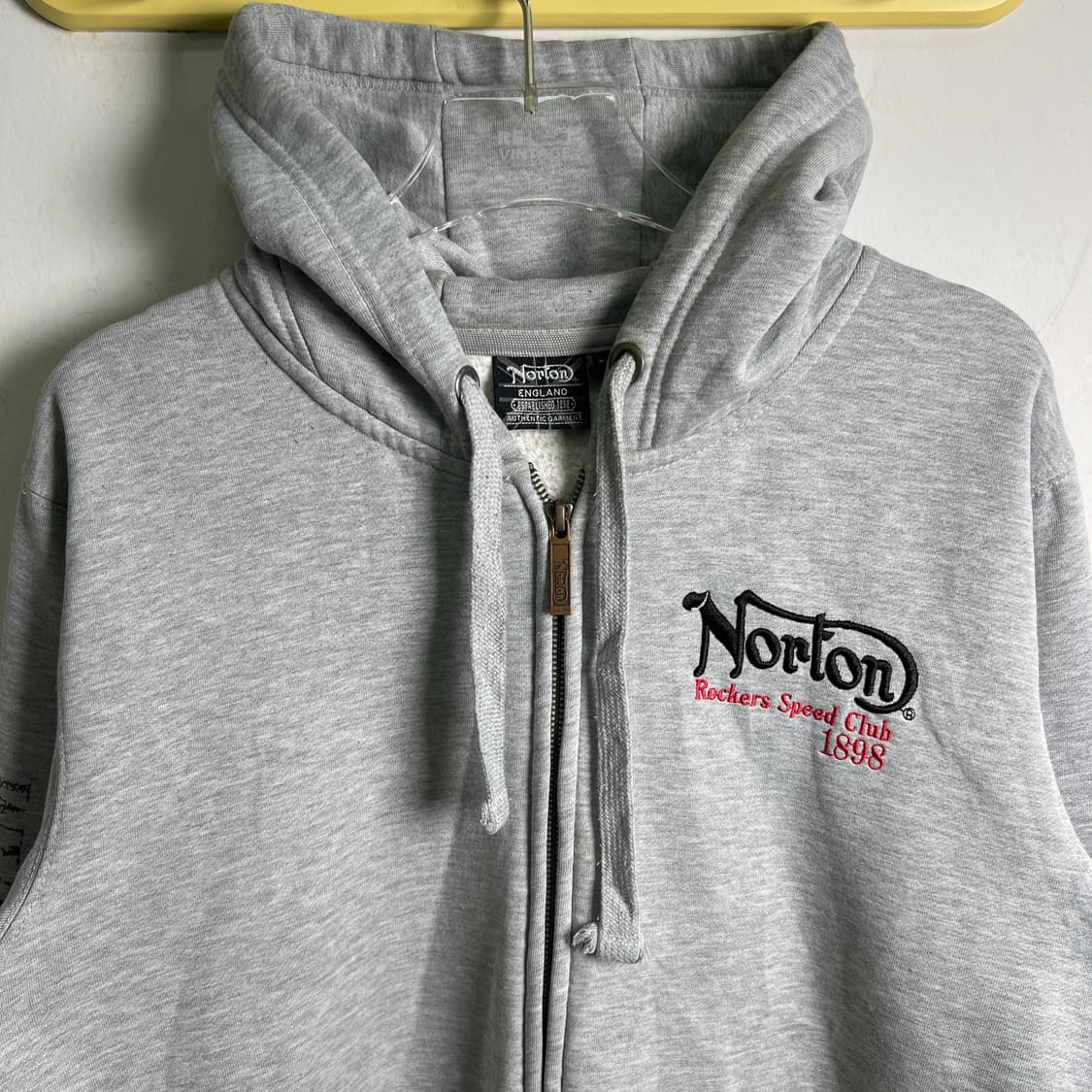 Norton 노턴 그레이 후드집업 XL 상품이미지4