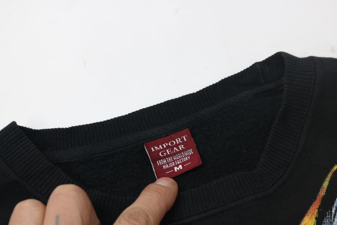 IMPORT GEAR 임포트기어 빈티지 타이거 그래픽 블랙 맨투맨 상품이미지4