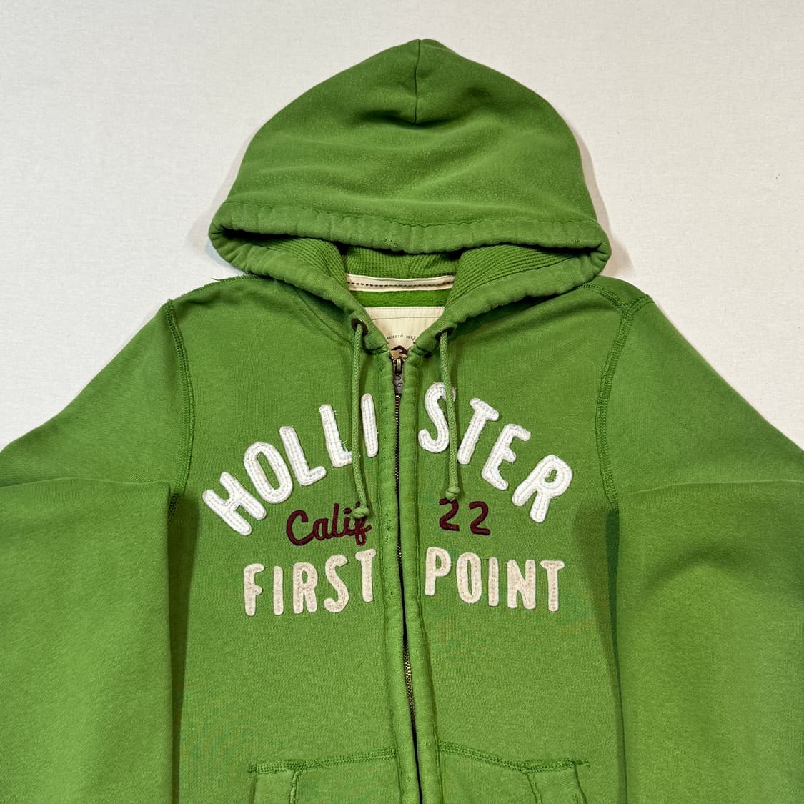 M) 홀리스터 후드집업 그린 상품이미지3