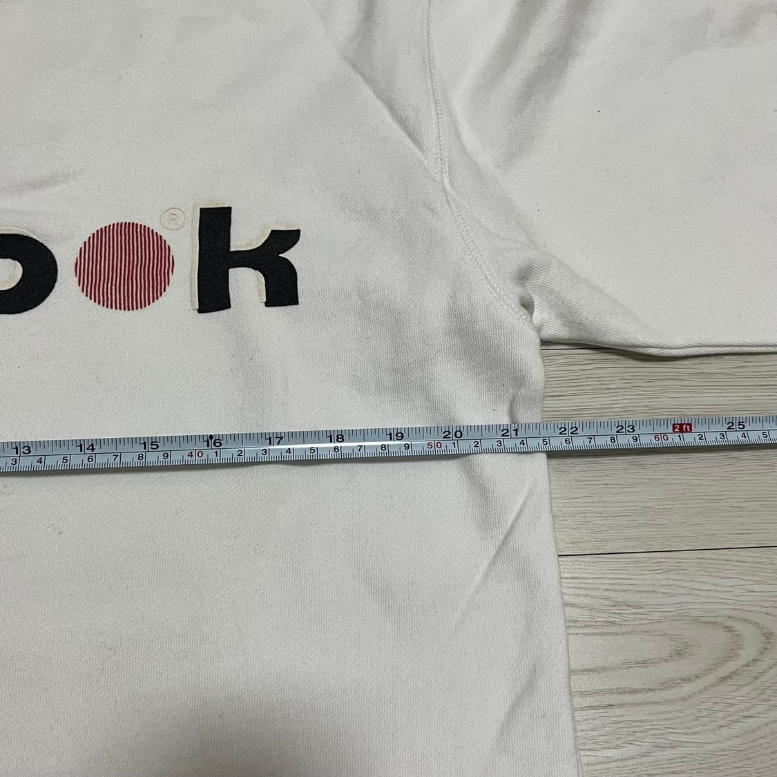 리복 로고 티셔츠 vintage 상품이미지3