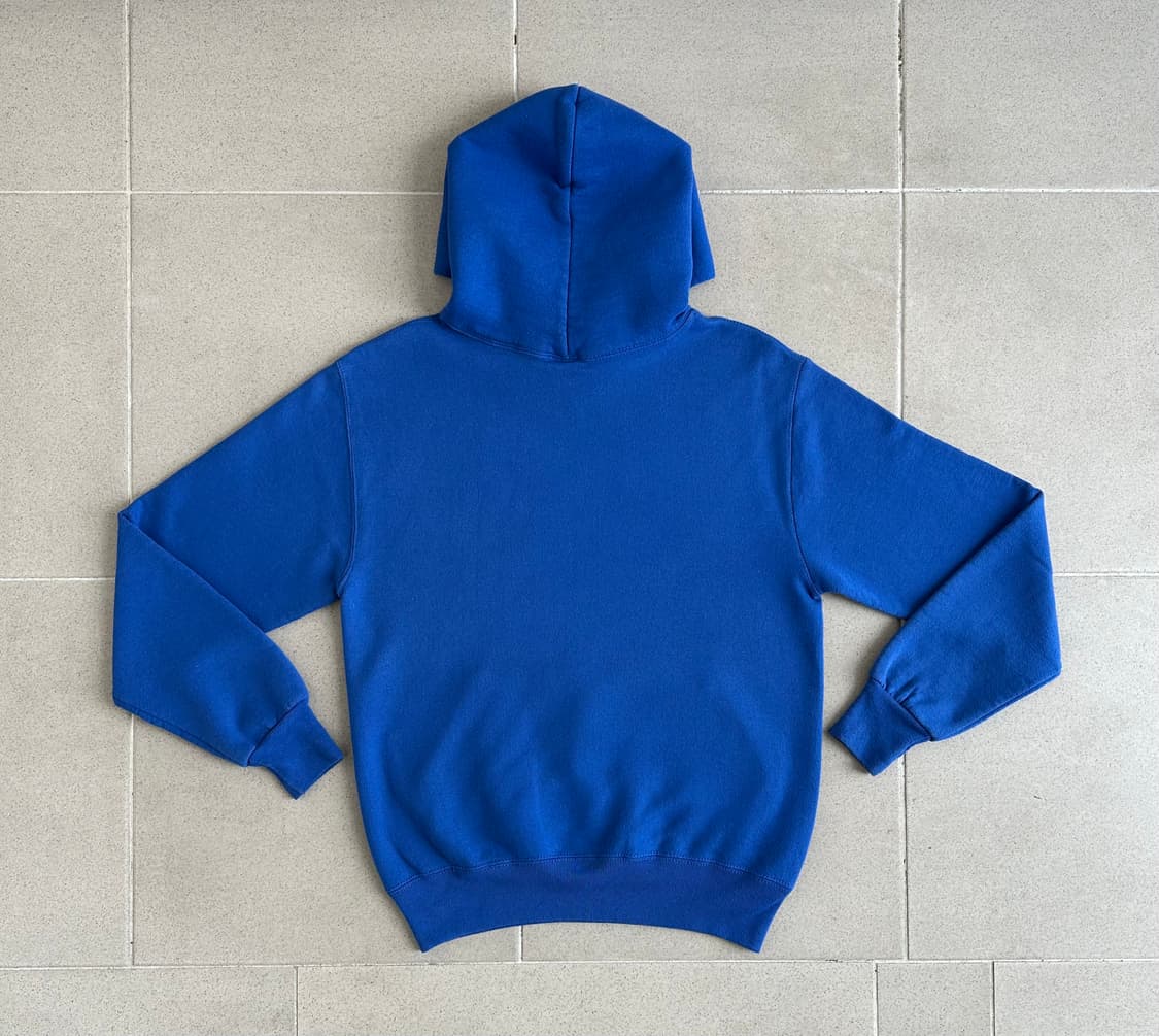 90s 빈티지 러셀 후드 블루 M USA 상품이미지2