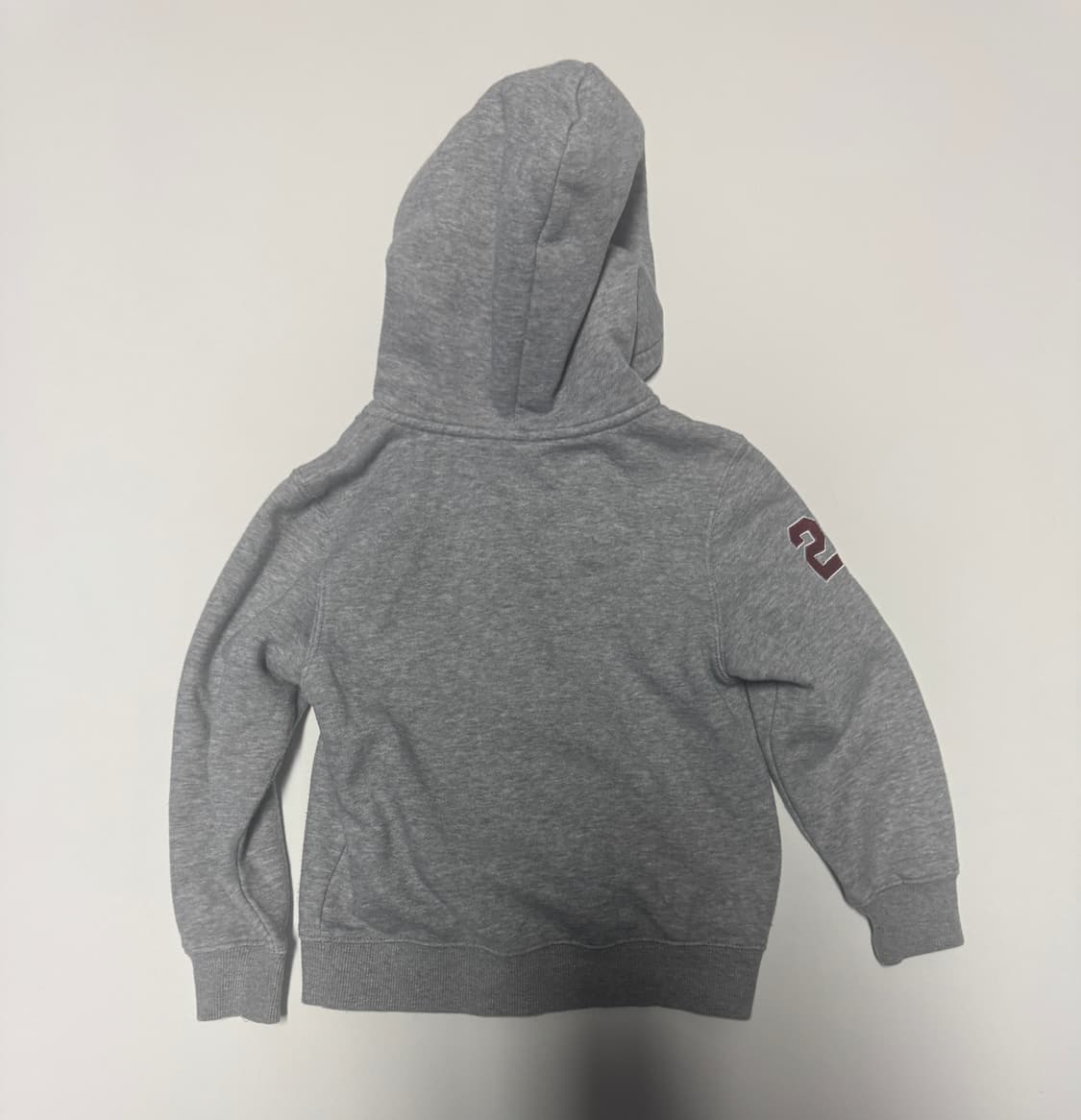 디키즈 Dickies 키즈 기모 후드집업 5 - 6세 그레이 상품이미지2