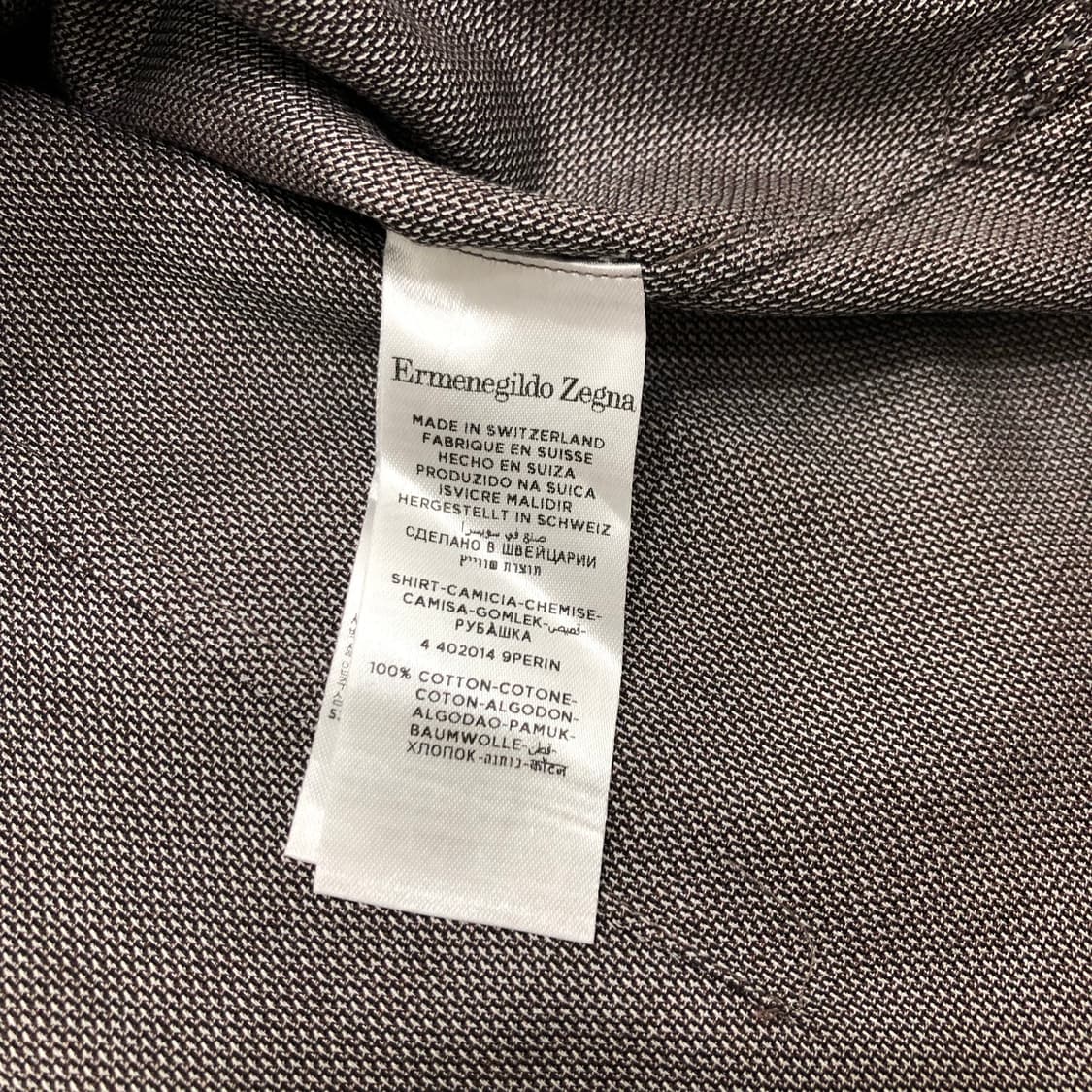에르메네질도제냐 꾸뛰르 couture 셔츠 43/17 상품이미지5