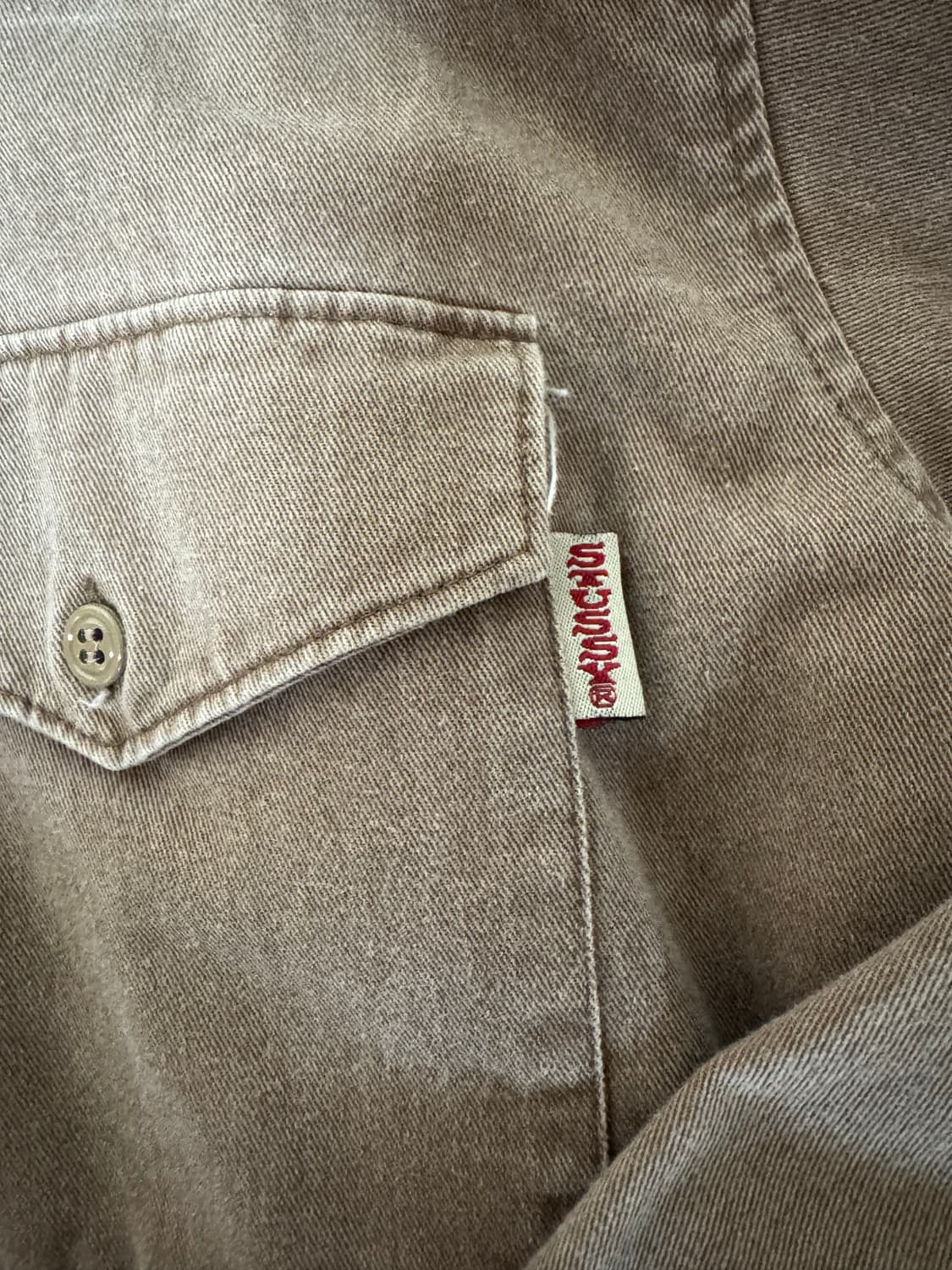 90s 올드스투시 크라운탭 셔츠 상품이미지2