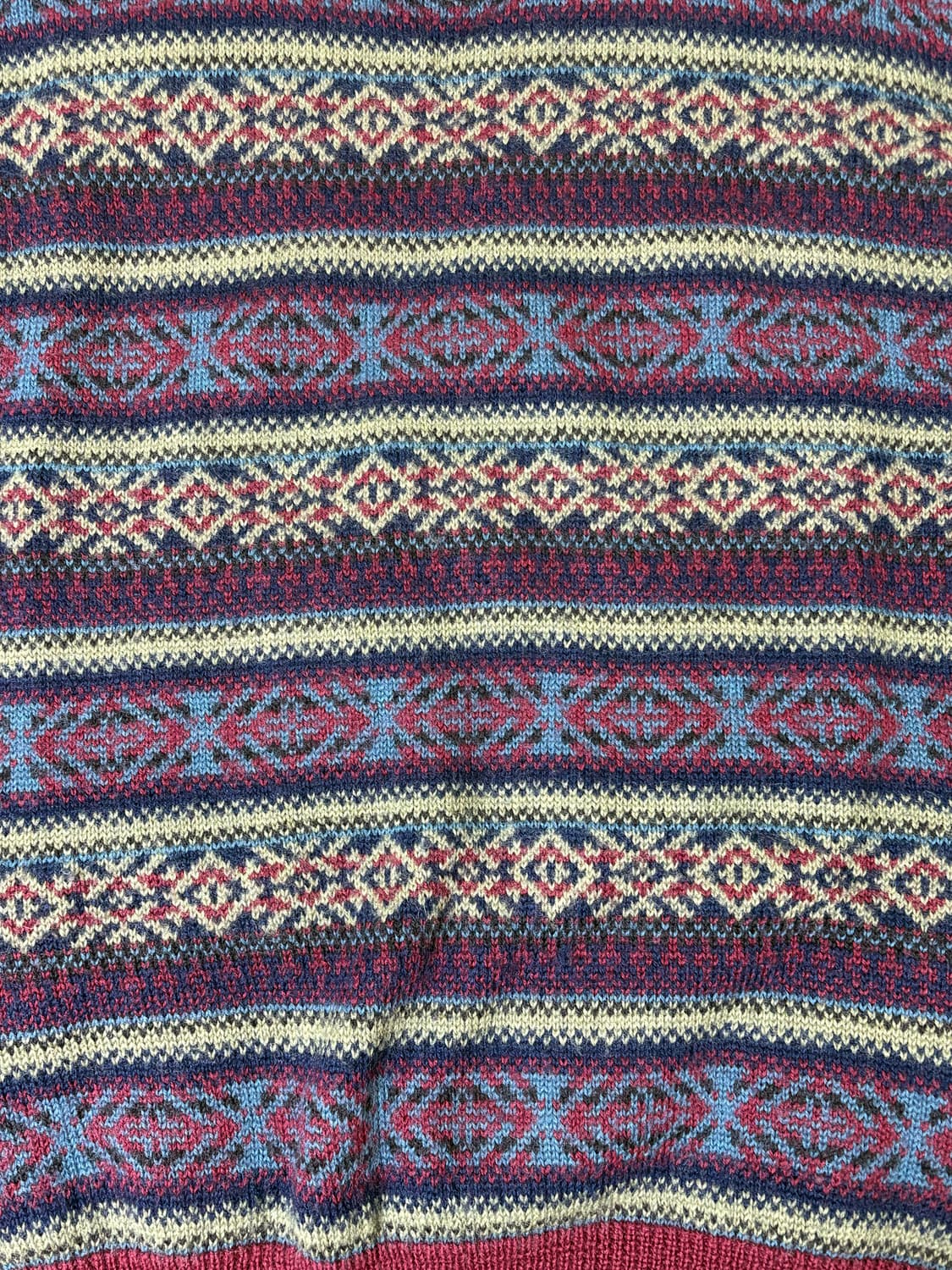 빈티지 버건디 니트 상품이미지3