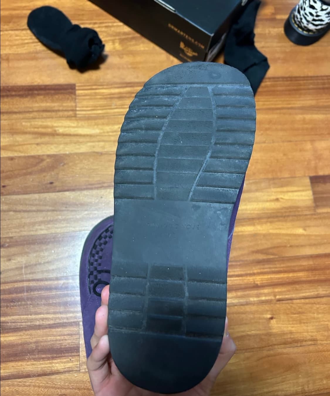 로맨틱무브 퍼플 보위 슈즈 X 패플서 270 2회착 상품이미지6