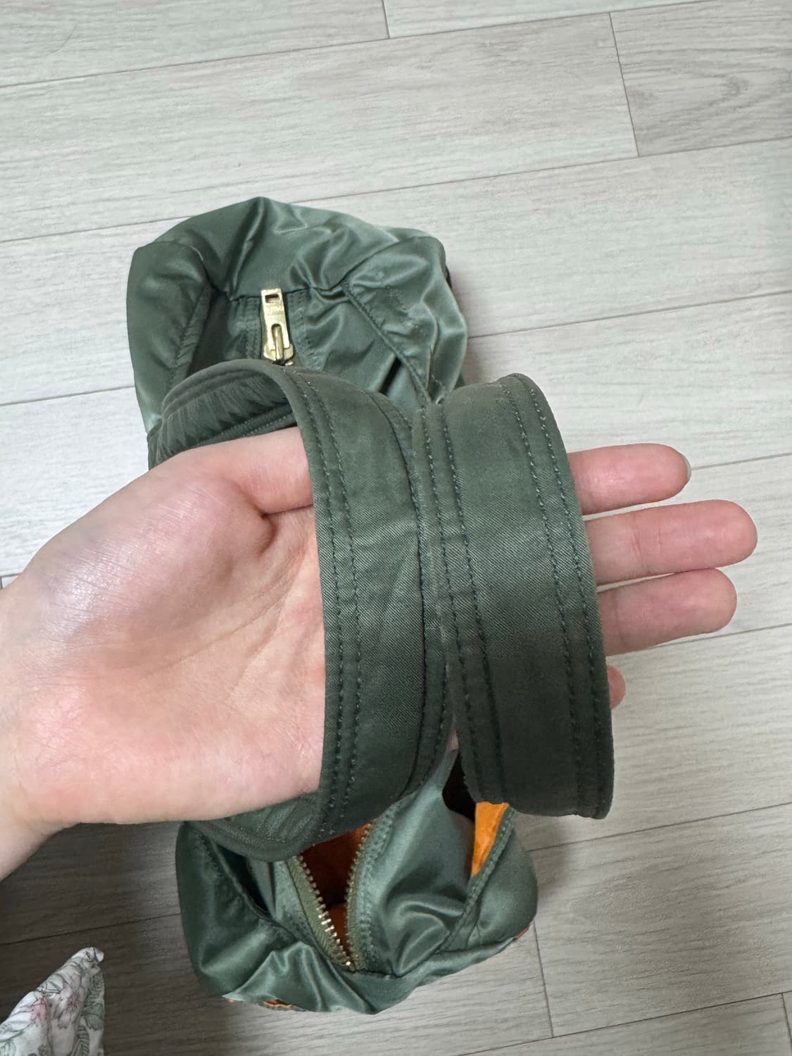 포터 탱커 더플백 라지 세이지 그린 상품이미지3