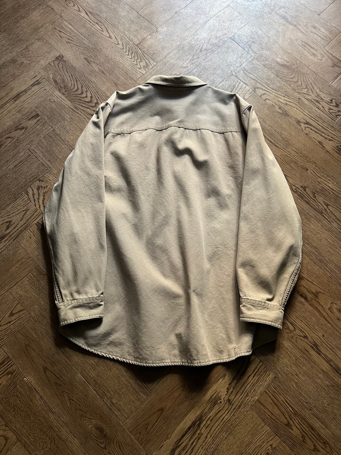 [XL]엘엘빈 USA 체크 라이닝 캔버스 아웃도어 셔츠 상품이미지6