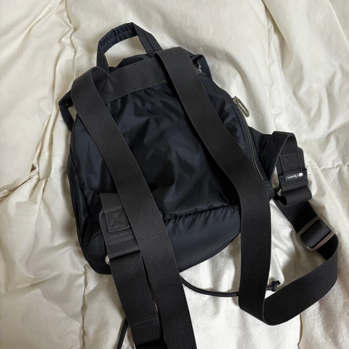 레스포색 섀도우C 그레이 미니 백팩 상품이미지2