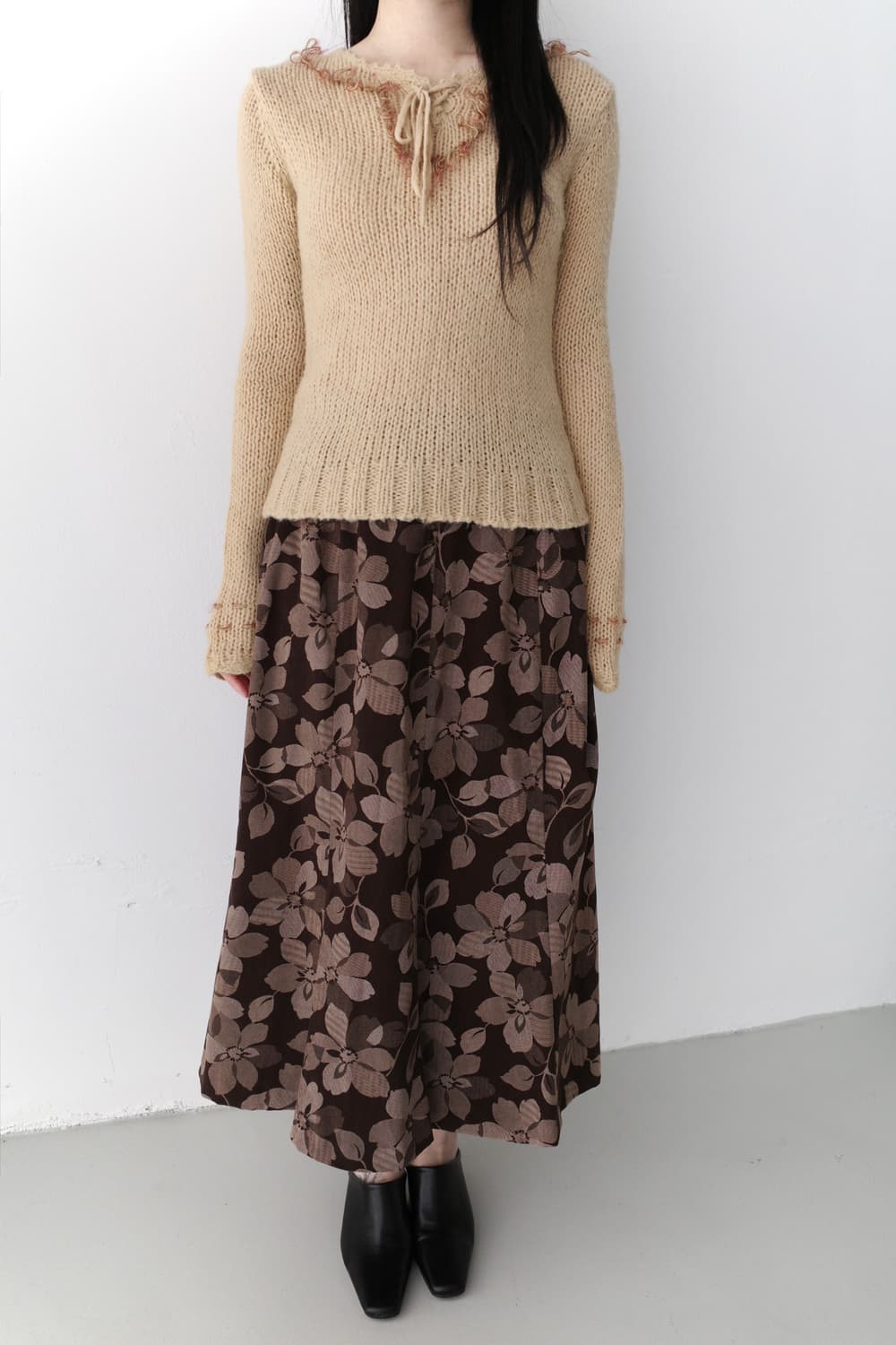 flower long skirt  상품이미지3