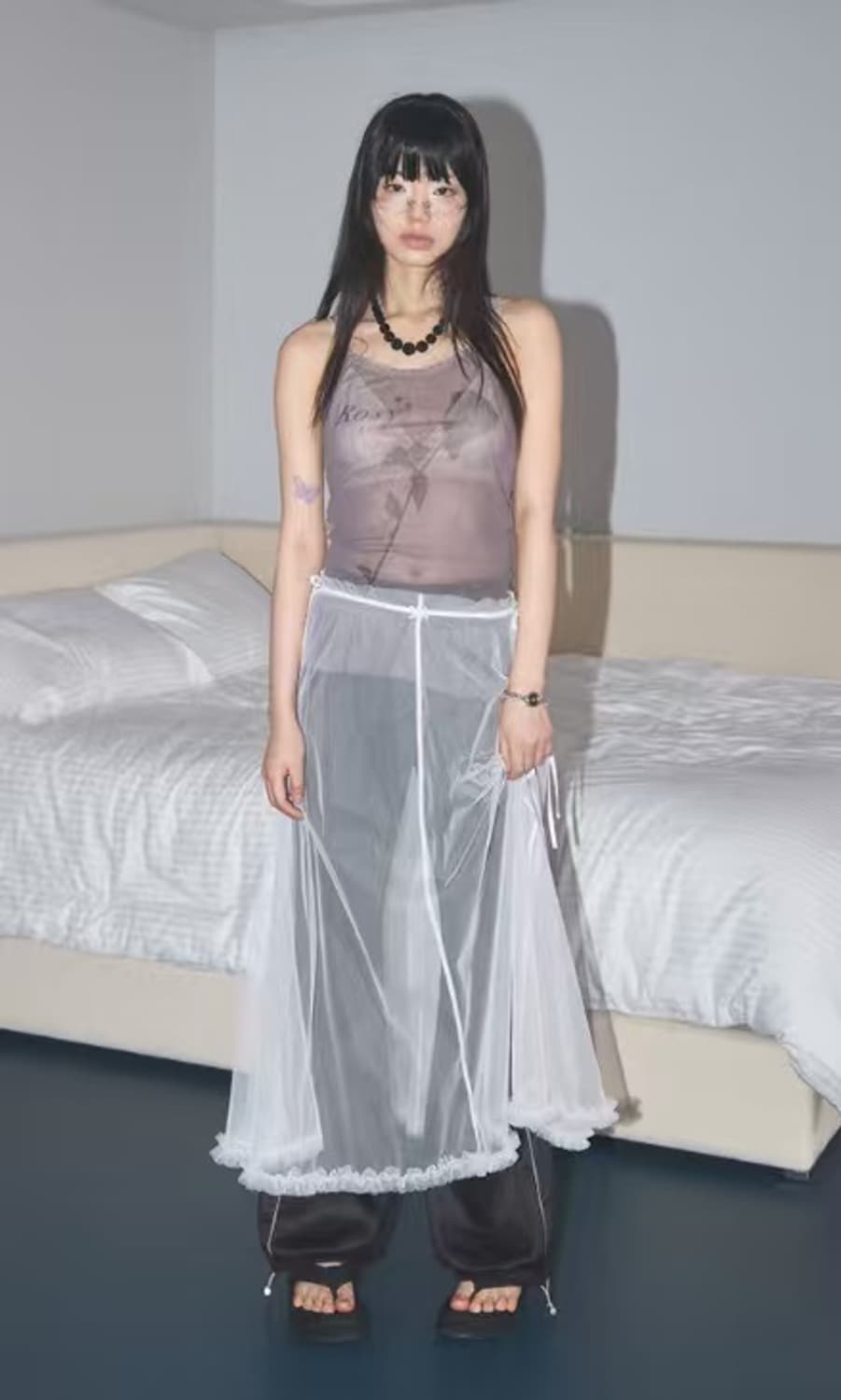 NOFFICIALNOFFICE MULTI SHEER MESH LAYERD 상품이미지2