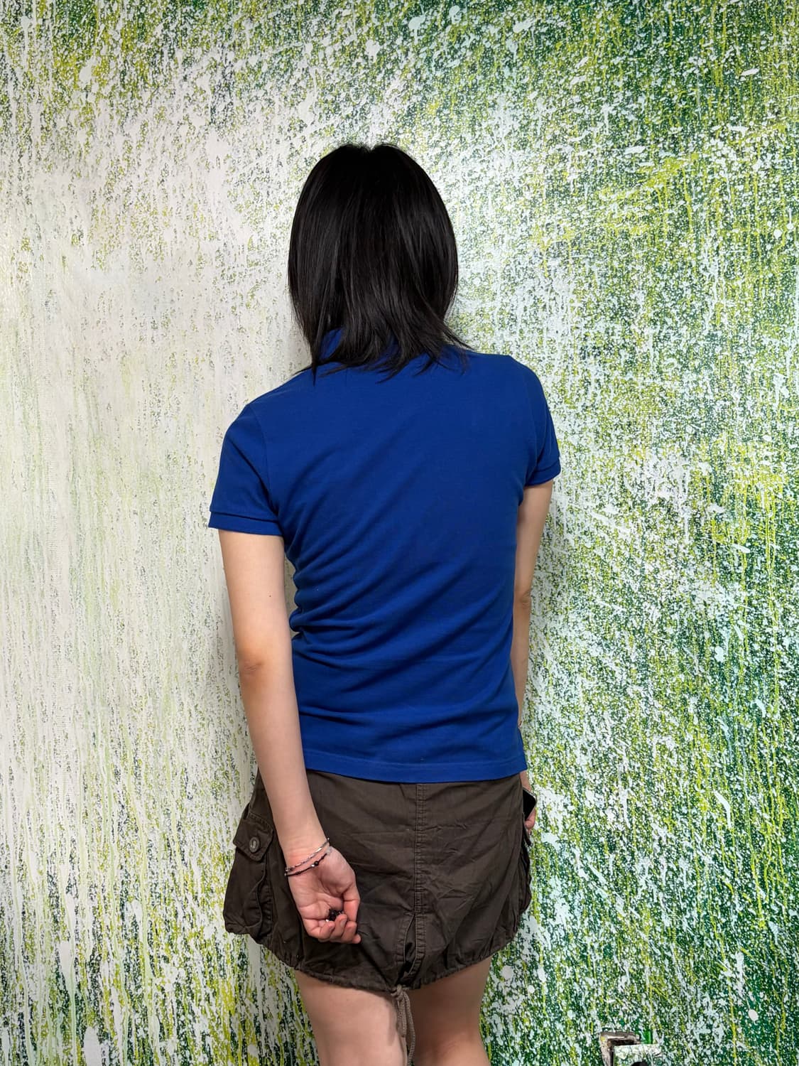  폴로 치프키프 빅포니 블루 여성용 반팔 티셔츠 카라티 S 상품이미지5