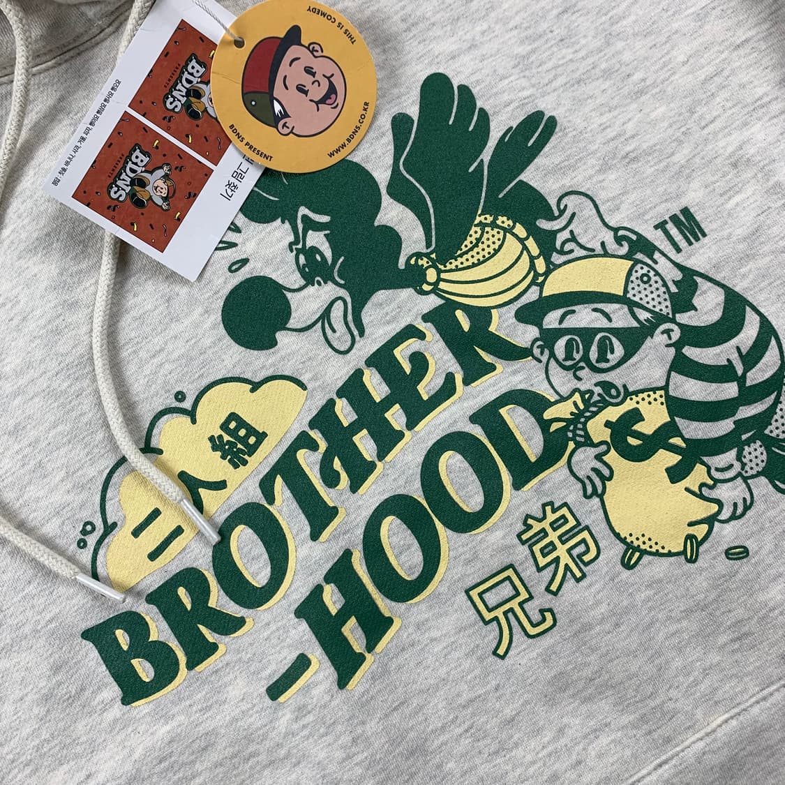 빠더너스 x 모베러웍스 브라더후드 후드티 (데드스탁) 상품이미지3