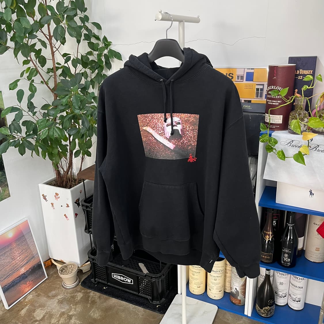 슈프림 x MF Doom 스웻후드 XL 상품이미지1