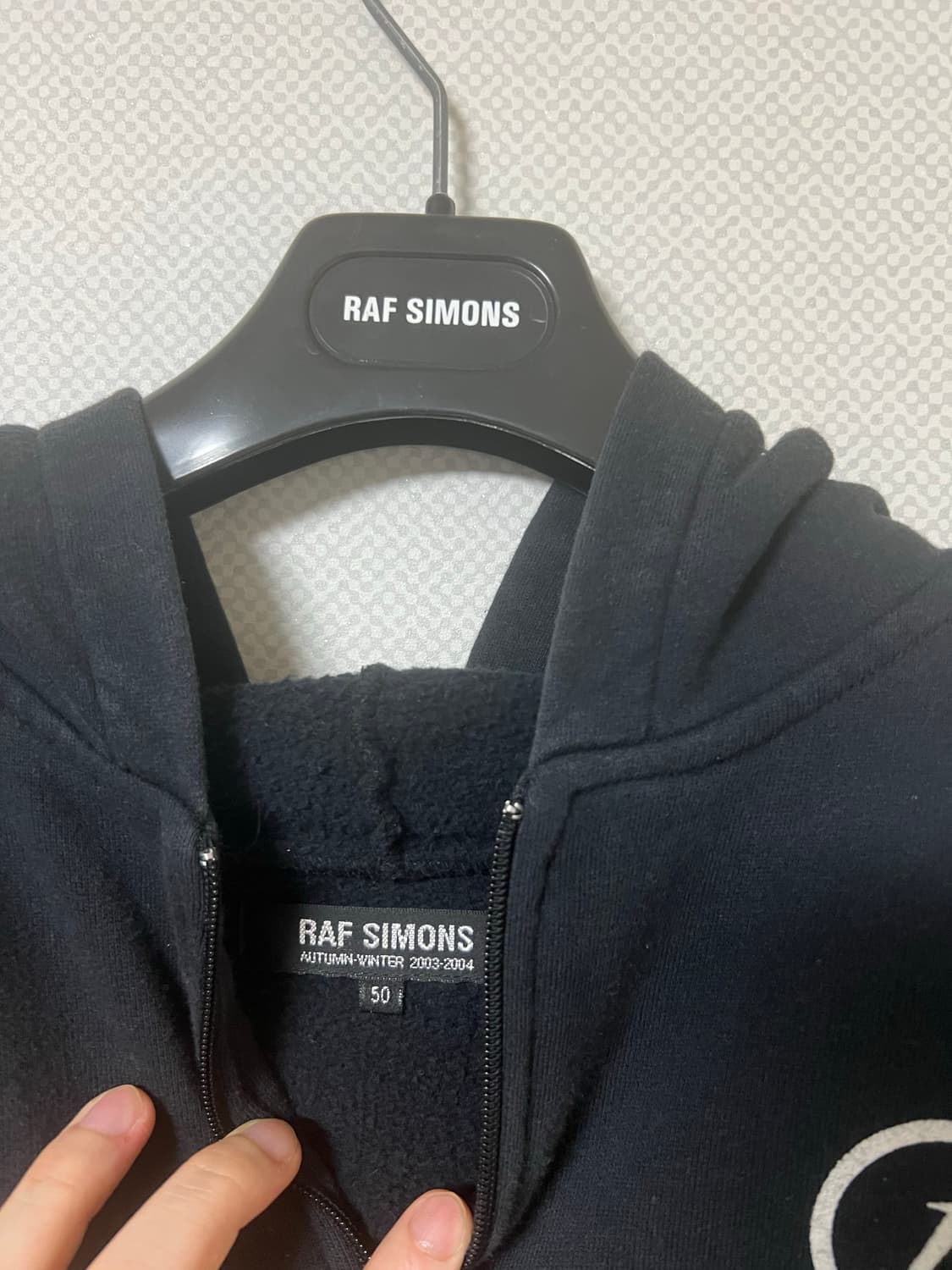 라프시몬스 03aw Factory Records 후드집업 상품이미지2