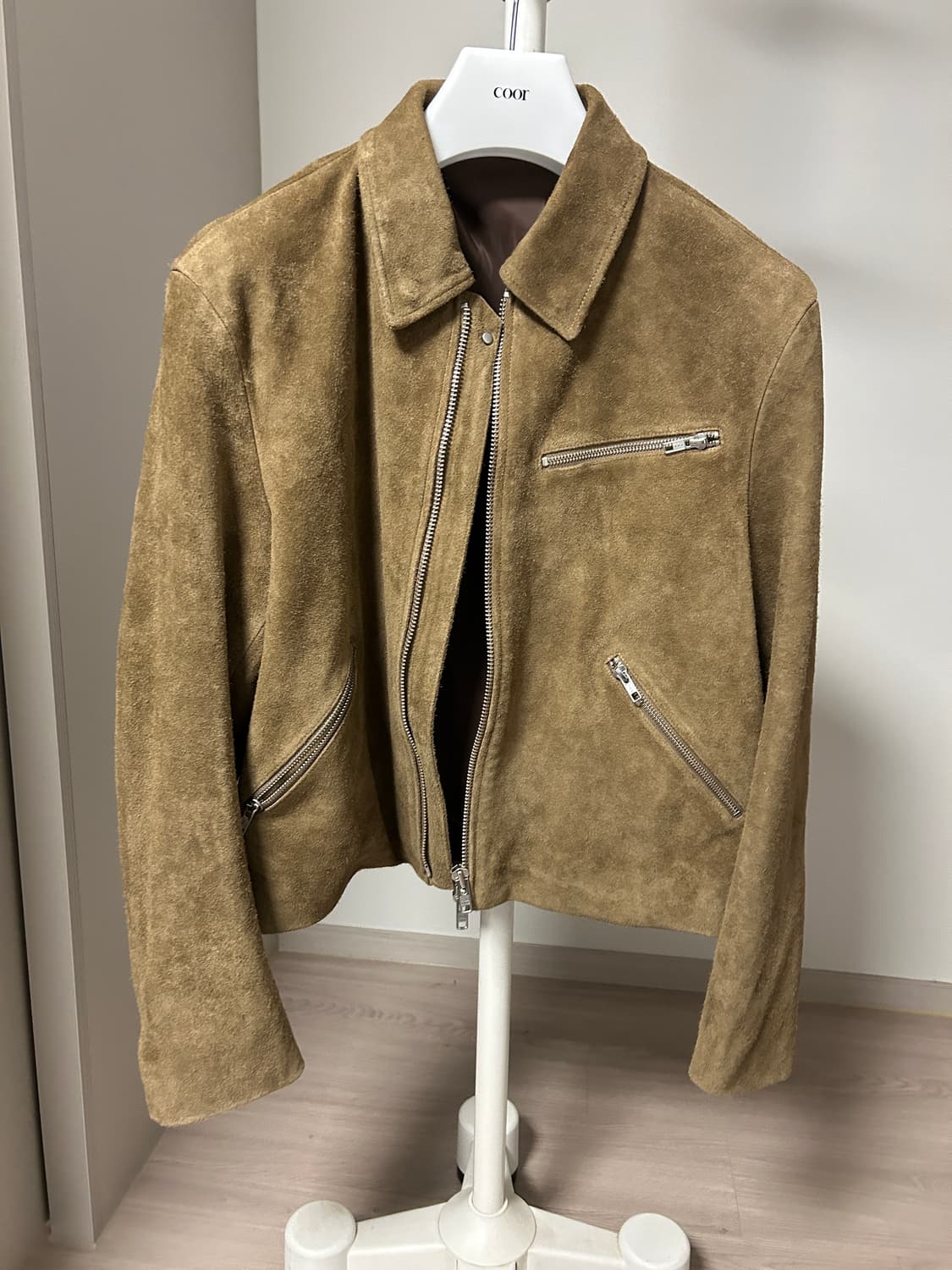 쿠어 버팔로 스웨이드 자켓 s 25fw 상품이미지2