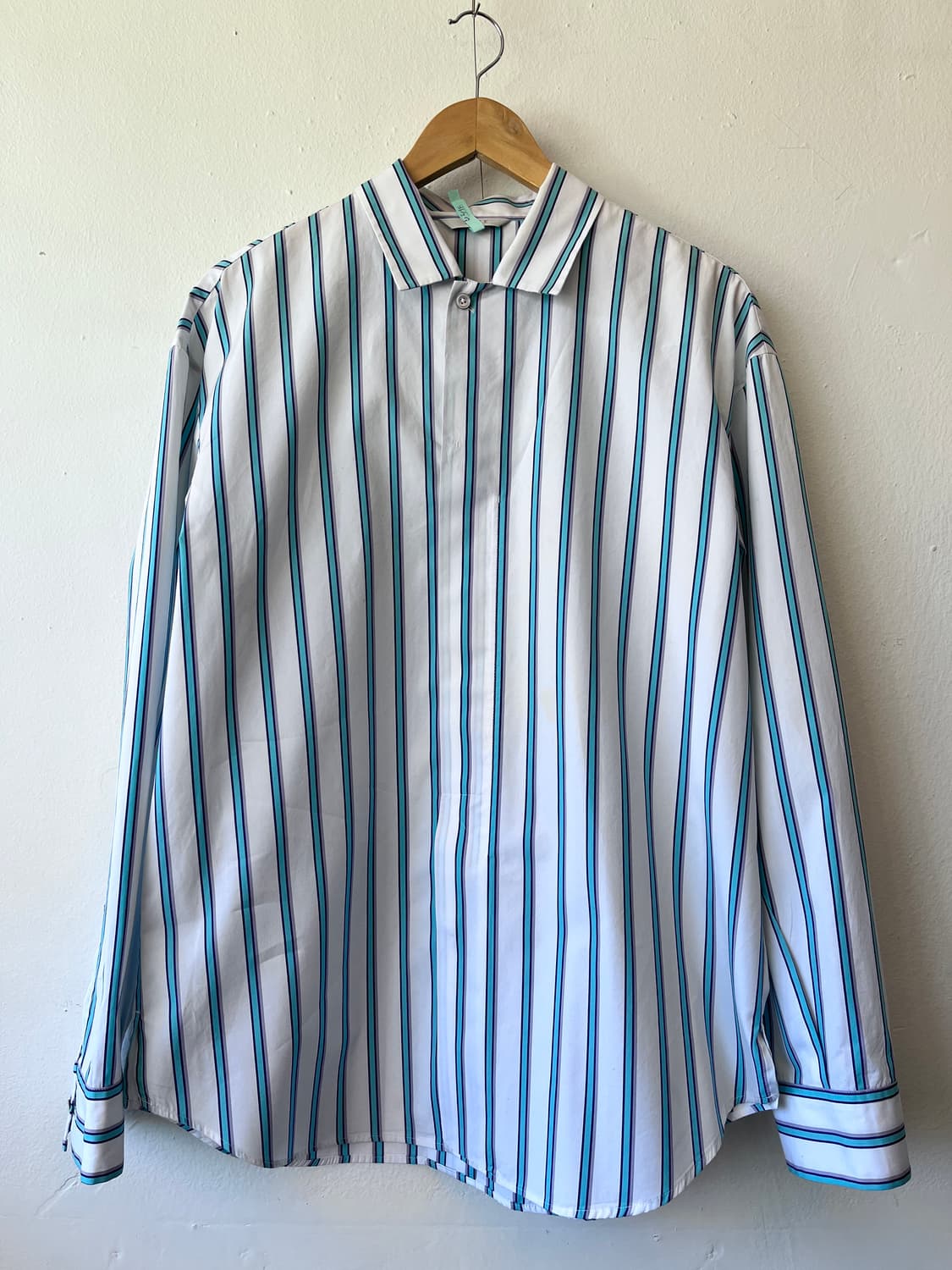 타임 남성 스트라이프긴팔셔츠 105사이즈 상품이미지2