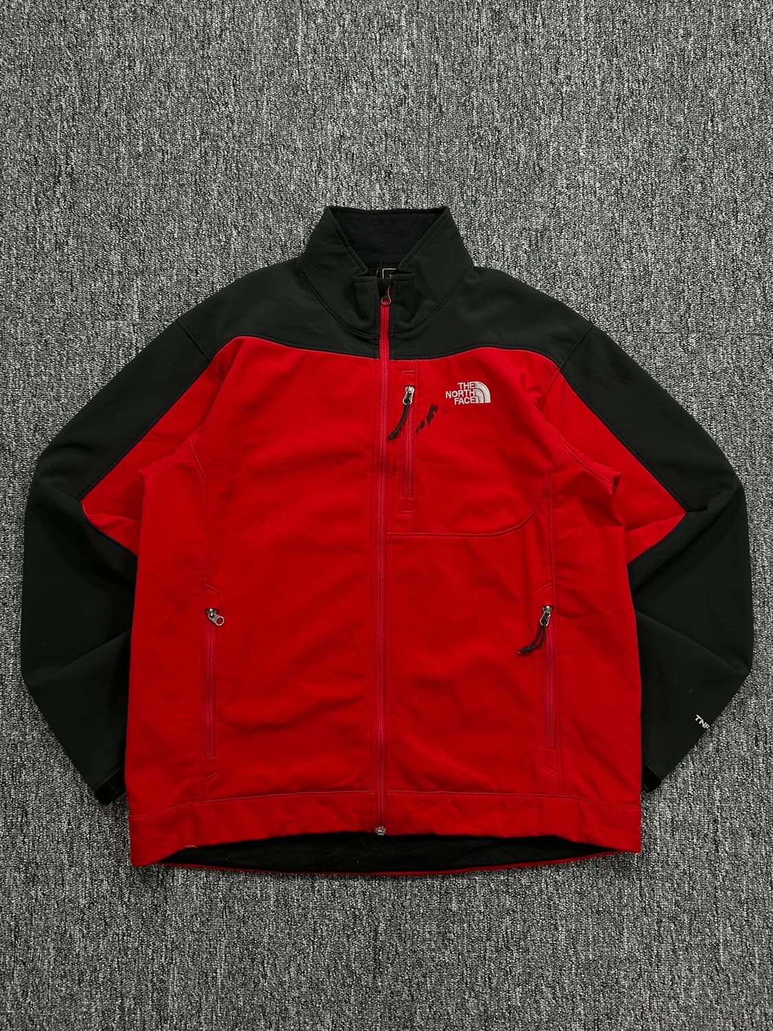 노스페이스 에이펙스 소프트쉘 레드 자켓 L  상품이미지3
