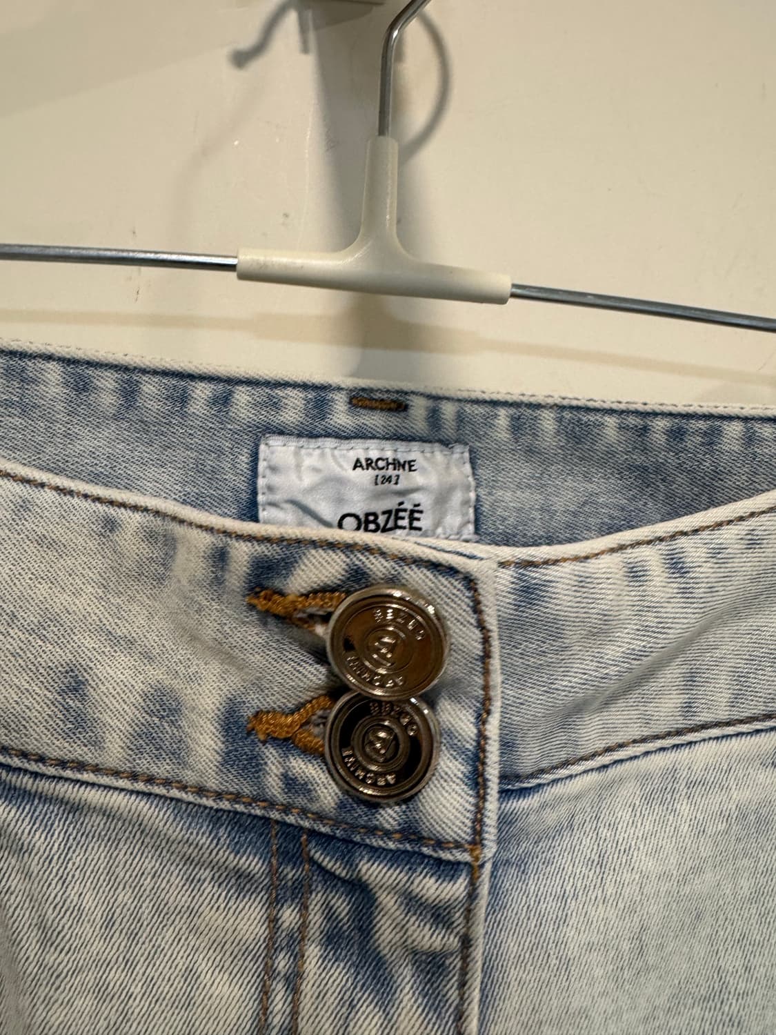 obzee 오브제 부츠컷 데님 팬츠 상품이미지4