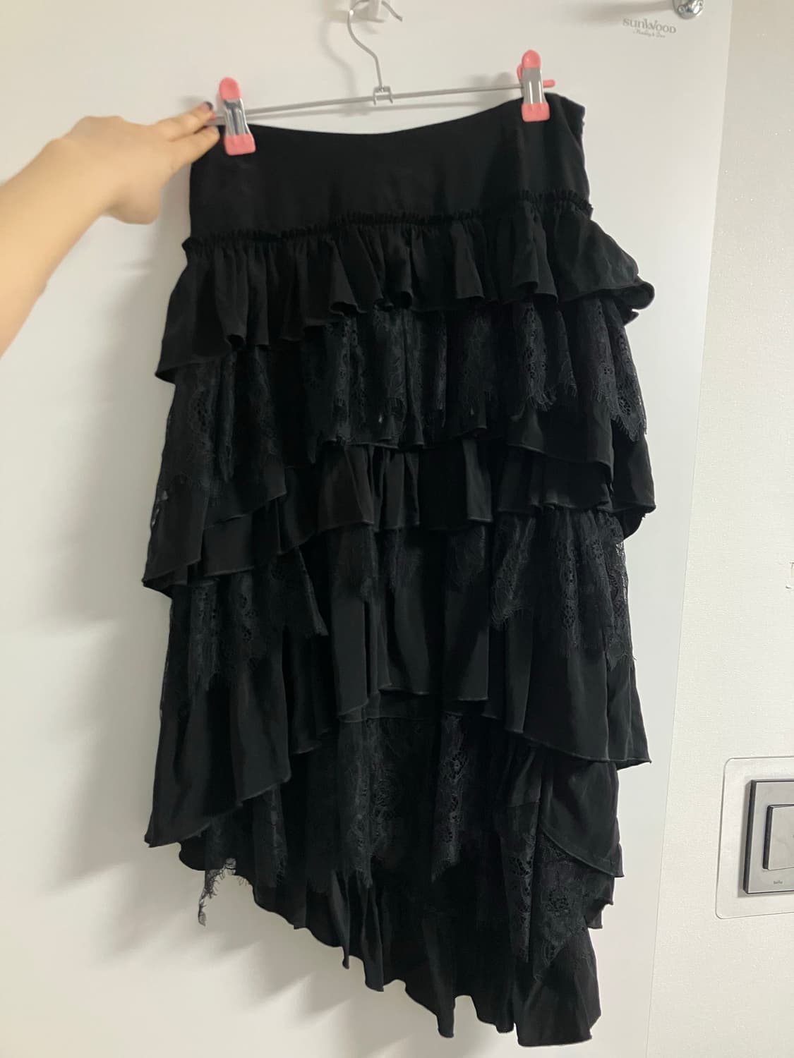 자라 ss 2022 collection ll 레이스 스커트 상품이미지2