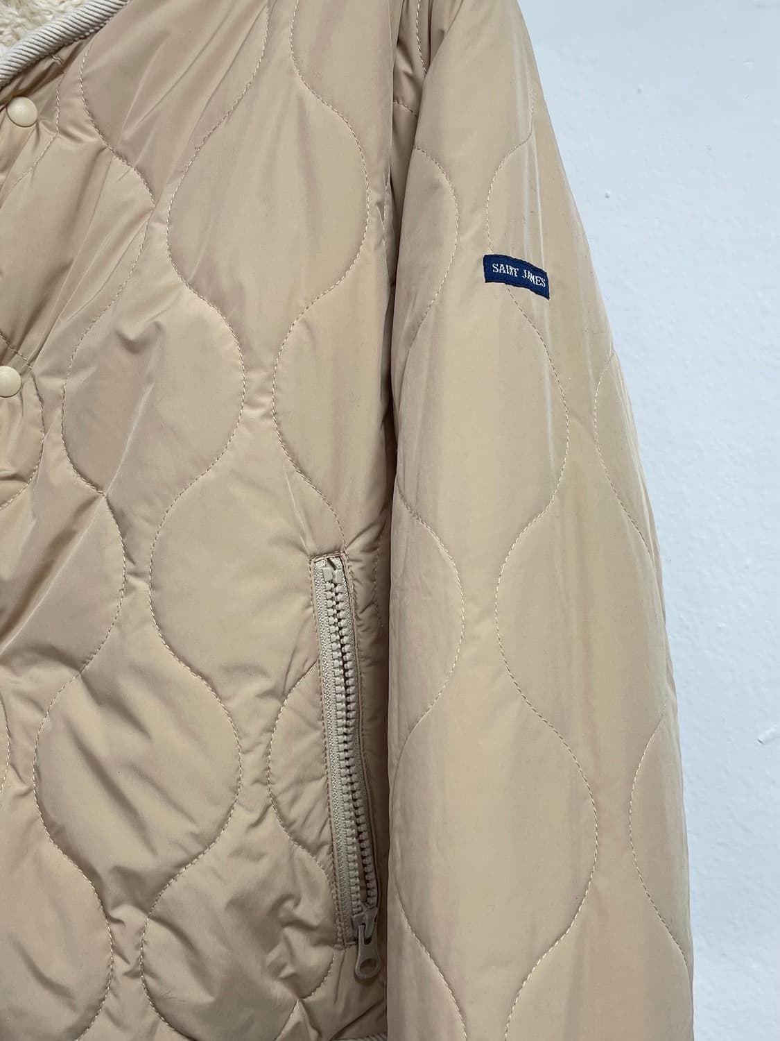 세인트 제임스 우먼스 리버시블 퀼팅 플리스 자켓 (on.44)  상품이미지7